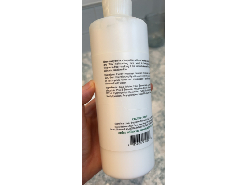 Mario Badescu Cream Soap, 16 fl oz/472 mL