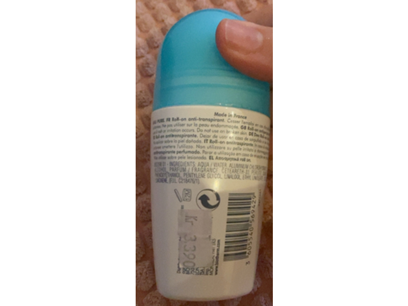 Biotherm Eau Pure Anti-Transpirant 48h, 2.53 fl oz/75 mL