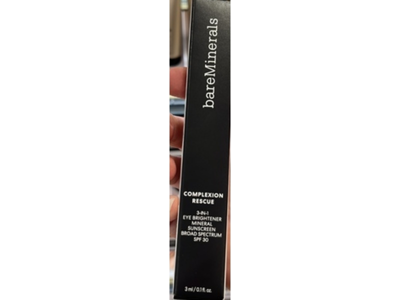 bareMinerals Complexion Rescue Mineral Sunscreen, SPF 30, Deep, 0.1 fl oz/3 mL