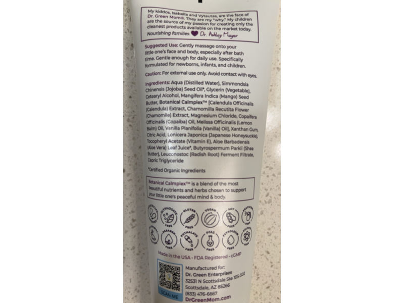 Dr.GreenMom Nourishing Daily Lotion, 8 fl oz/237 mL