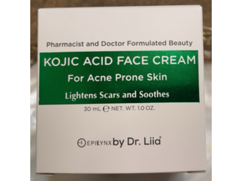 Dr. Liia Kojic Acid Face Cream, 1.0 oz/30 mL