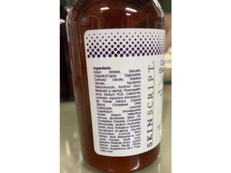 Skin Script Cacteen Balancing Moisturizer, 8 fl oz/240 mL