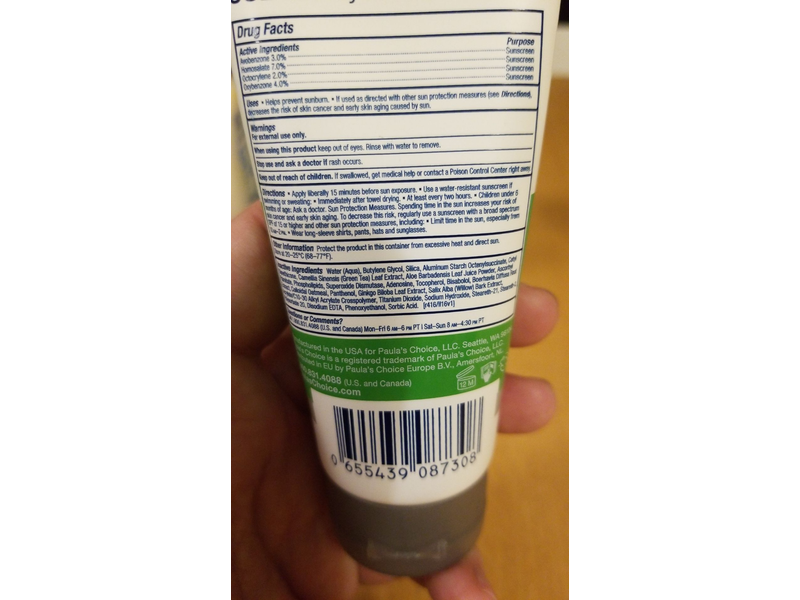 Paula's Choice PC4 Men Daytime Protect Moisturizer, SPF 30, 2 fl oz/60 mL