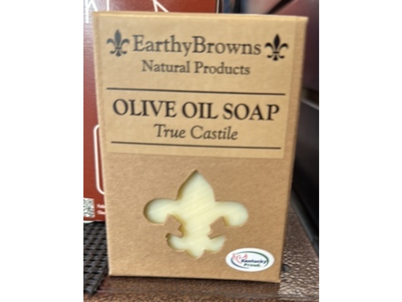 Earthy Browns True Castile Olive Oil Soap, 6 oz