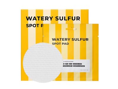Sinsuru Watery Sulfur Spot Pads, 0.16 fl oz/5 mL, 10 Count