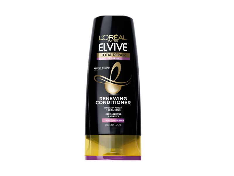 L'Oreal Paris Elvive Total Repair Extreme Renewing Conditioner, Wheat Protein + Ceramide, 12.6 fl oz/375 mL
