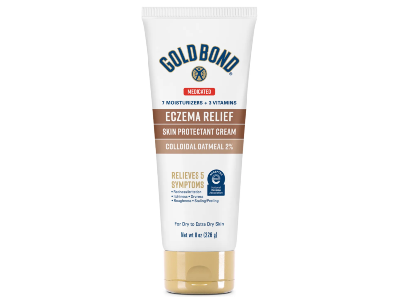Gold Bond Medicated Eczema Relief Skin Protectant Lotion, 8 oz/226 g