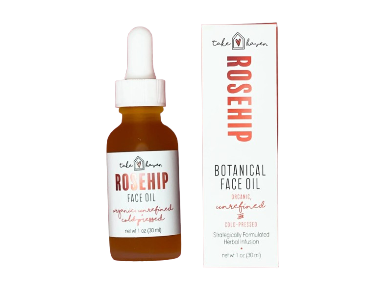 Take Haven Botanical Face Oil, Rosehip, 1 oz/30 mL