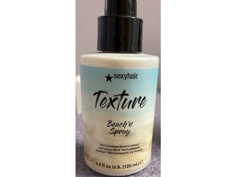 Sexyhair Texture Beach'n Spray Texturizing Beach Spray, Coconut, 4.2 fl oz/125 mL
