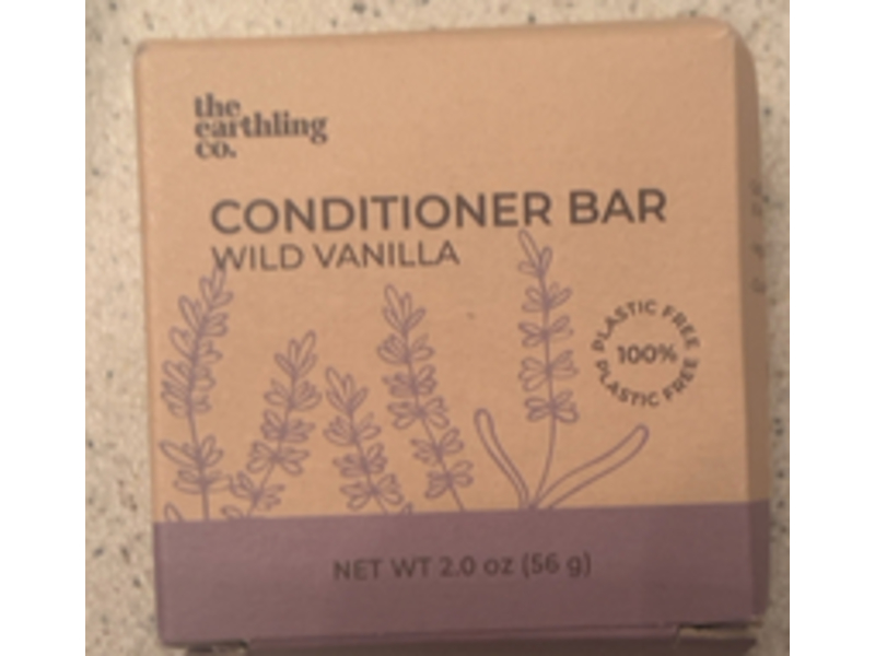 The Earthling Co. Conditioner Bar, Wild Vanilla, 2 oz/56 g