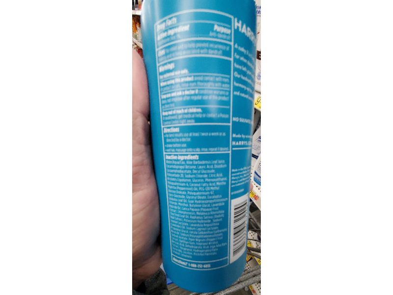 Harry's 2-In-1 Shampoo & Conditioner, Anti Dandruff, 14 fl oz/434 mL