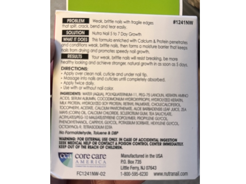 Nutra Nail Growth Treatment, 0.47 fl oz/14 mL