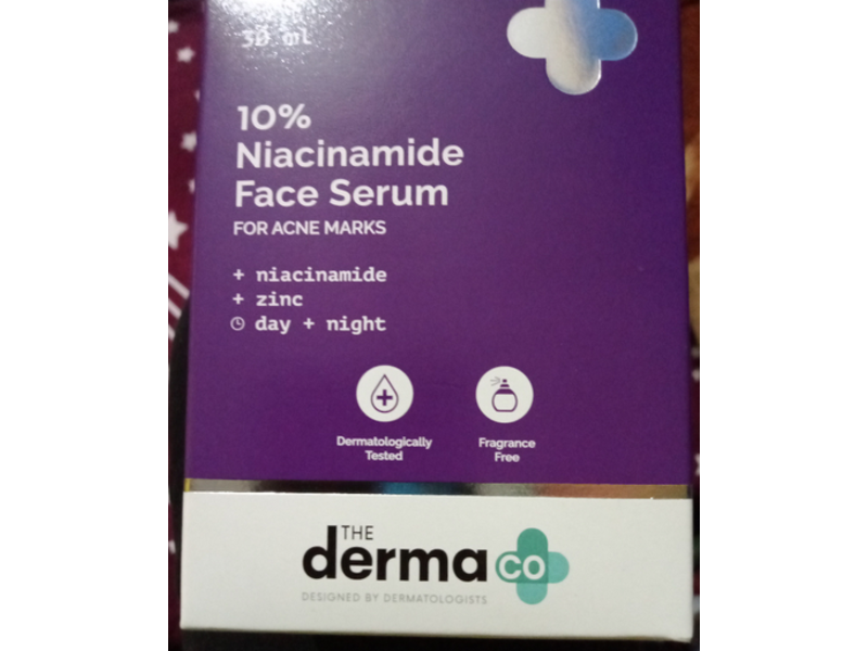 The Derma Co 10% Niacinamide Face Serum, 30 mL