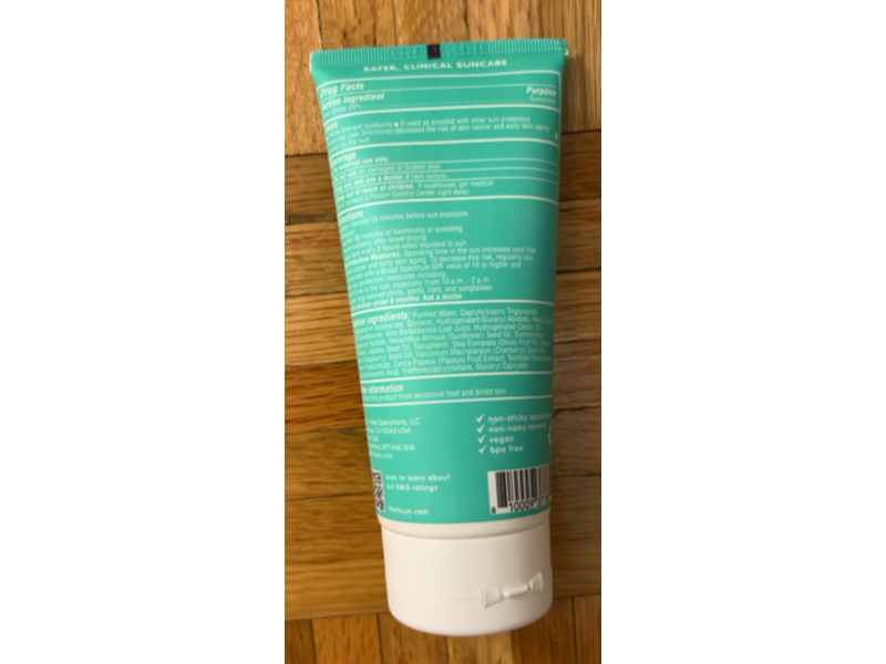 Thinkkids Clear Zinc Sunscreen, SPF 30, 6 fl oz/177 mL