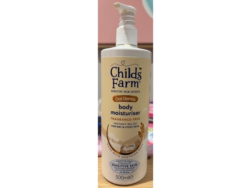 Childs Farm Body Moisturizer, Oat Derma, 500 mL