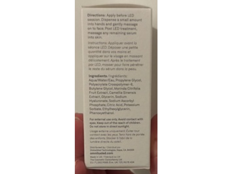 Omnilux Hyaluronic Acid Serum, 1 fl oz/30 mL