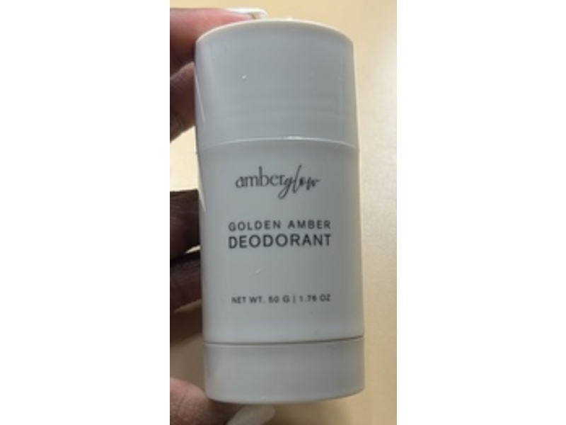 Amber Glow Deodorant, Golden Amber, 1.76 oz/50 g