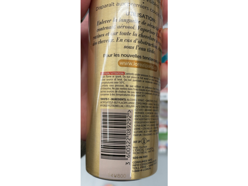 L'Oreal Paris Elnett Micro Diffusion Hairspray, Volume, 400 mL