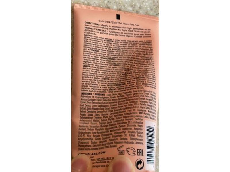 VIRTUE Curl Defining Gel, 6.7 fl oz/200 mL