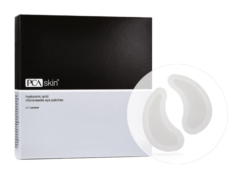 PCA Skin Hyaluronic Acid Microneedle Eye Patches, 03 Correct, 2 Count, 0.018 oz/0.05 g
