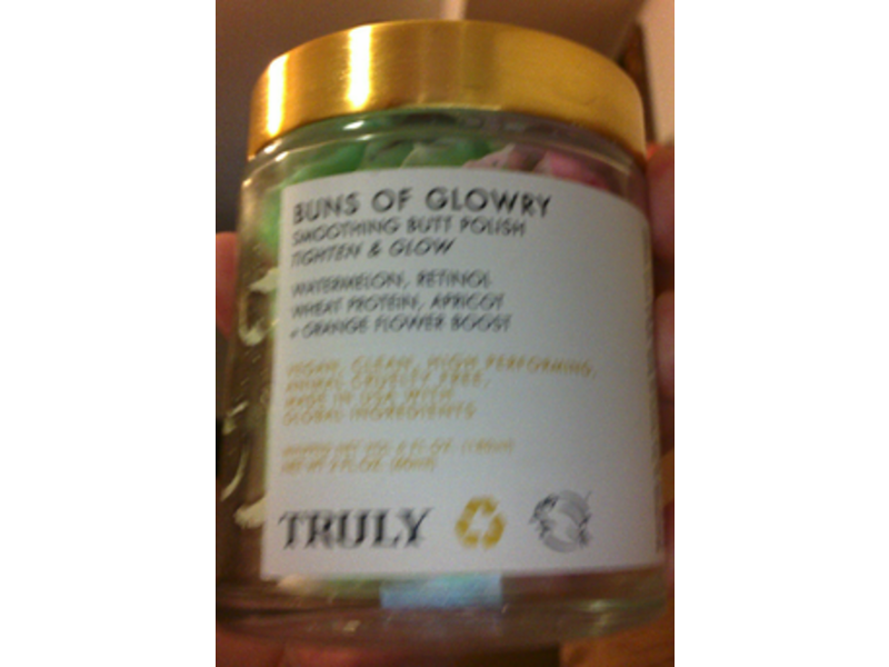 Truly Buns Of Glowry Smoothing Butt Polish, 2 oz/60 mL