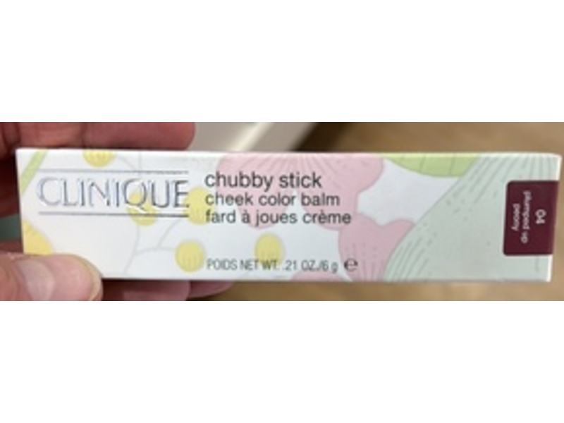 Clinique Chubby Stick Cheek Color Balm, 04 Plumped Up Peony, 0.21 oz/6 g