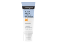 Neutrogena Ultra Sheer Invisible Gel Face Sunscreen, SPF 40, Vitamin E, 1.7 fl oz/50 mL - thumbnail 1