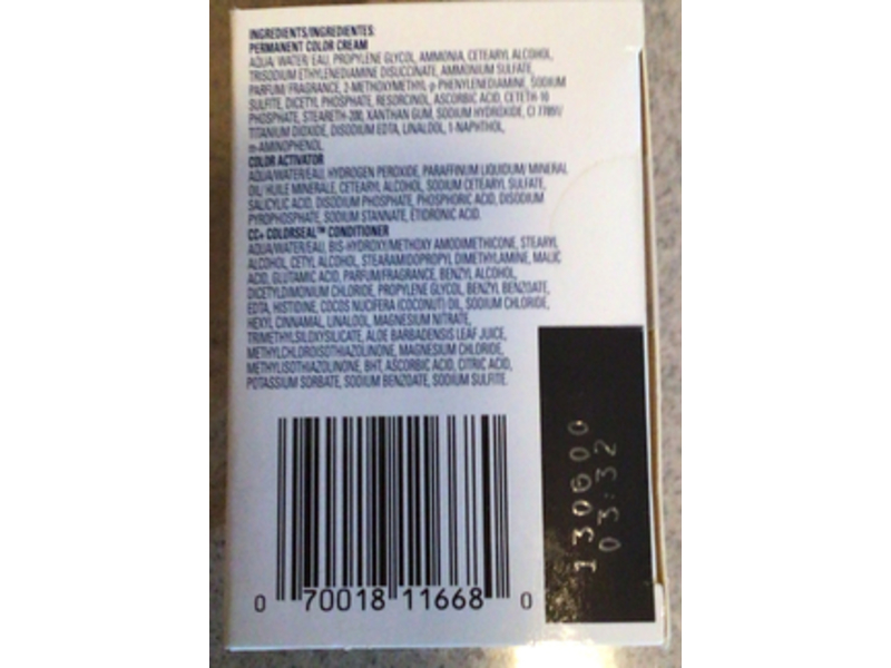 Clairol Nice'n Easy Permanent Hair Dye, 7C Dark Cool Blonde,