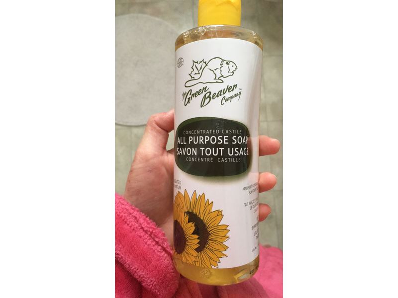 The Green Beaver Company All Purpose Castile Soap, 990 mL