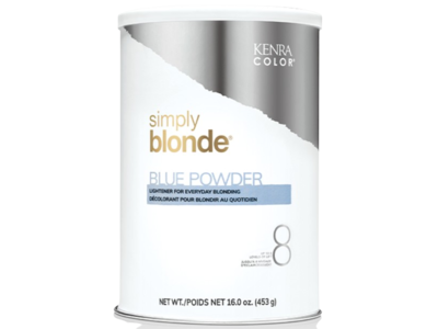 Kenra Professional Color Simply Blonde Multi-Purpose Lightner, Blue Powder, 16 oz/453 g