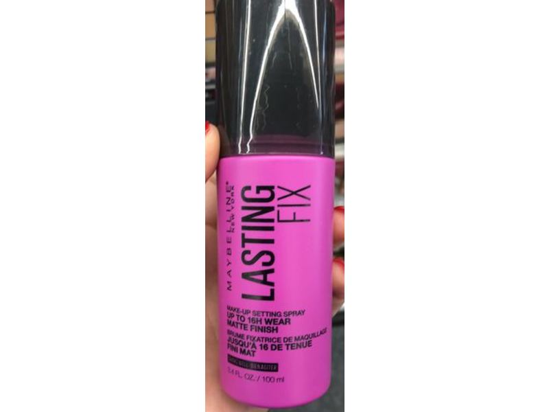 Maybelline New York Lasting Fix Make-Up Setting Spray, Matte Finish, 3.4 fl. oz/100 mL