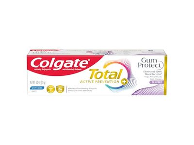 Colgate Total Active Prevention Gum Protect Whitening Toothpaste, 3.0 oz/85 g, Pack Of 3