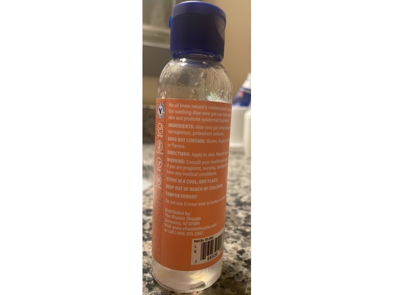 The Vitamin Shoppe Aloevera Gel, 4 fl oz/118.3 fl oz