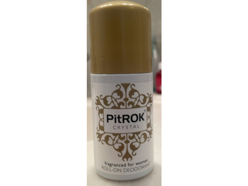PitRok Crystal Roll-On Deodorant, 50mL