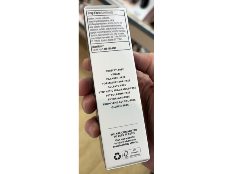 bareMinerals Barepro Matte Liquid Foundation, Fair 05 Cool, 1 fl oz/30 mL