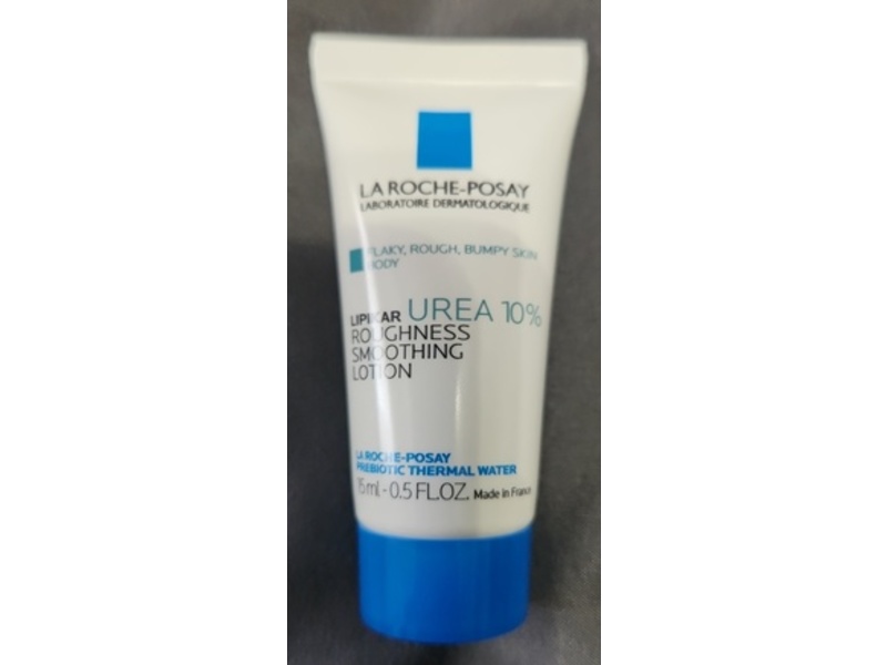 La Roche-Posay Lipikar Roughness Smoothing Lotion, Urea 10%, 0.5 fl oz/15 mL