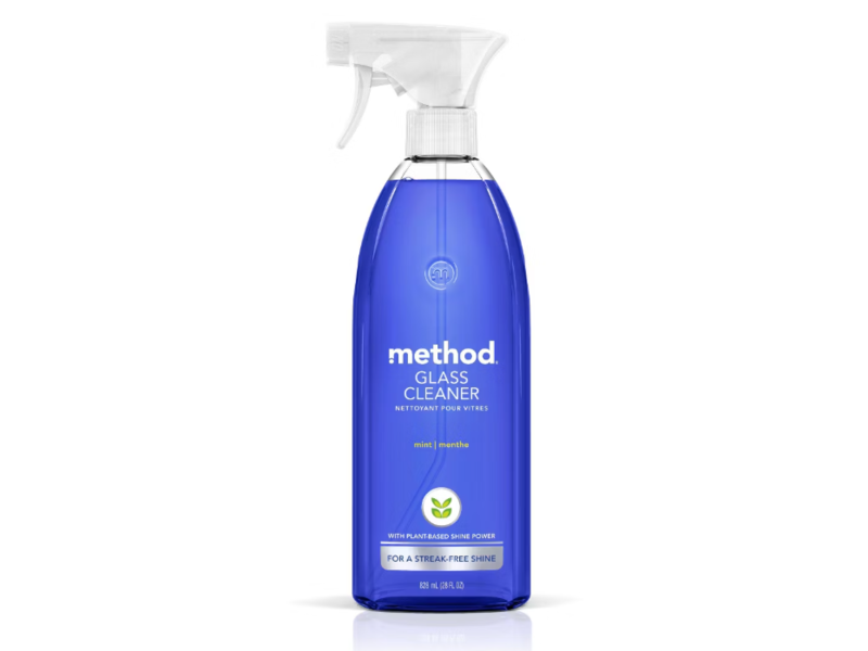 Method Glass Cleaner Spray, Mint, 28 oz/ 828 mL, Pack Of 8