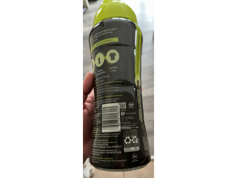 Downy Unstoables In-Wash Scent Booster, Paradise, 18.2 oz/515 g