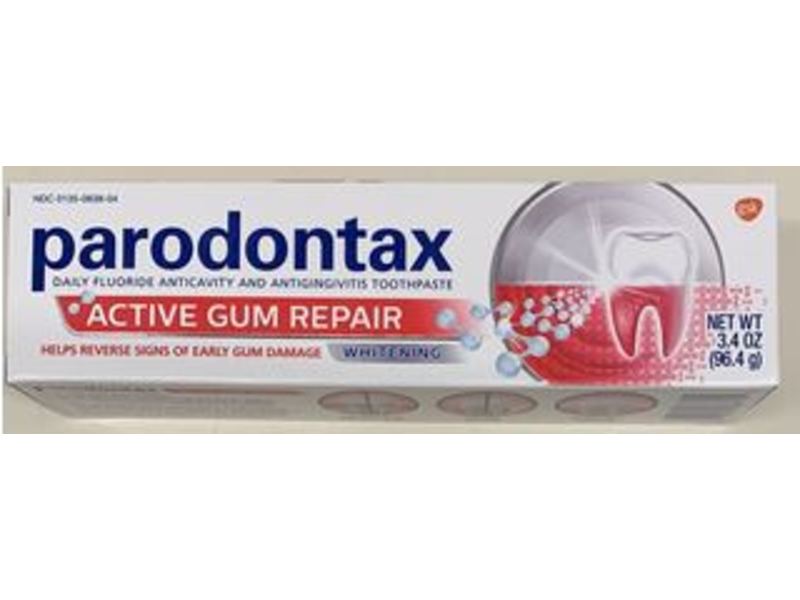 Parodontax Active Gum Repair Toothpaste, Whitening, 3.4 oz/96.4 g