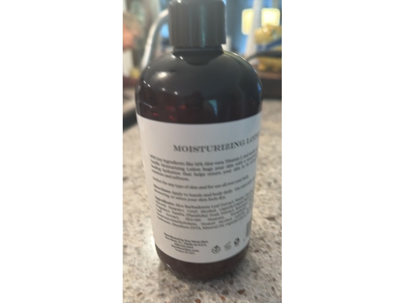 Key West Aloe Moisturizing Lotion, Vanilla, 12 oz/340 mL