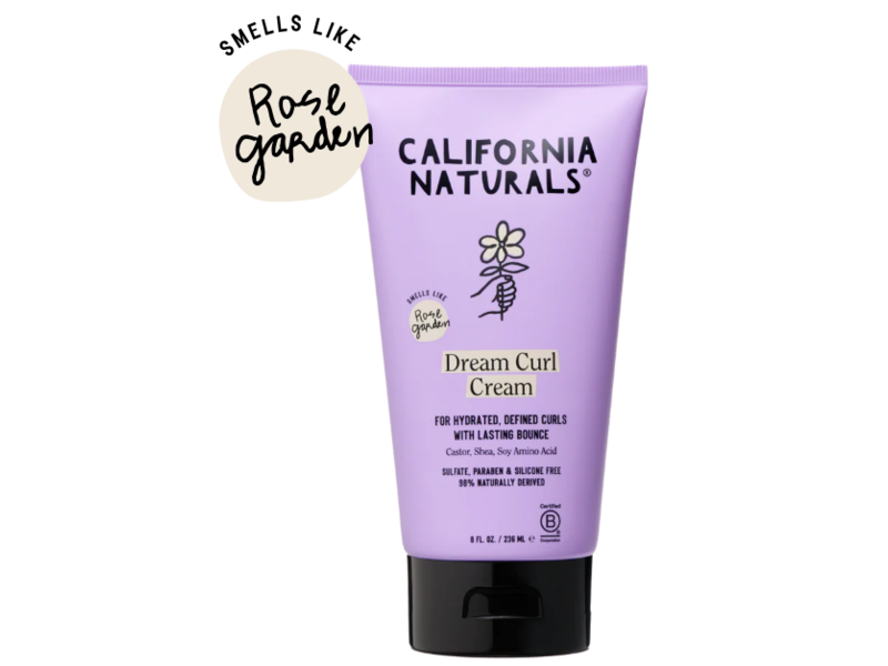 California Naturals Dream Curl Cream, Rose garden, 8 fl oz/236 mL