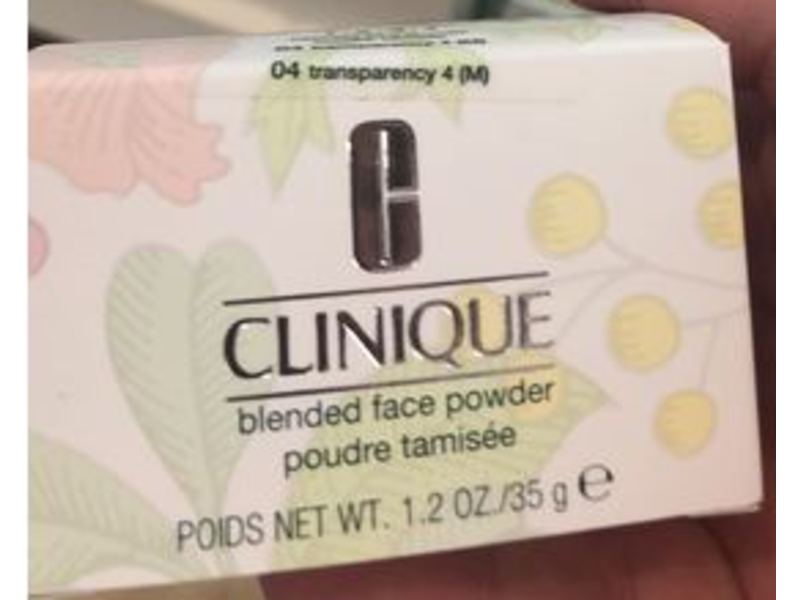 Clinique Blended Face Powder, 04 Transparency, 1.2 oz/35 g