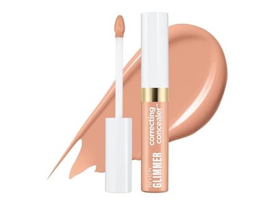 Revlon Glimmer Correcting Concealer, 101 Peach, 0.3 fl oz/9 mL