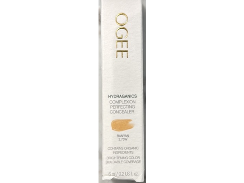 Ogee Hydraganics Complexion Perfecting Concealer, Banyan 2.75W, 0.2 fl oz/6 mL