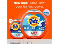 Tide Power Odor Defense + Oxi Laundry Detergent Pods, 66 oz/1.89 kg, 45 XL Pacs - thumbnail 3