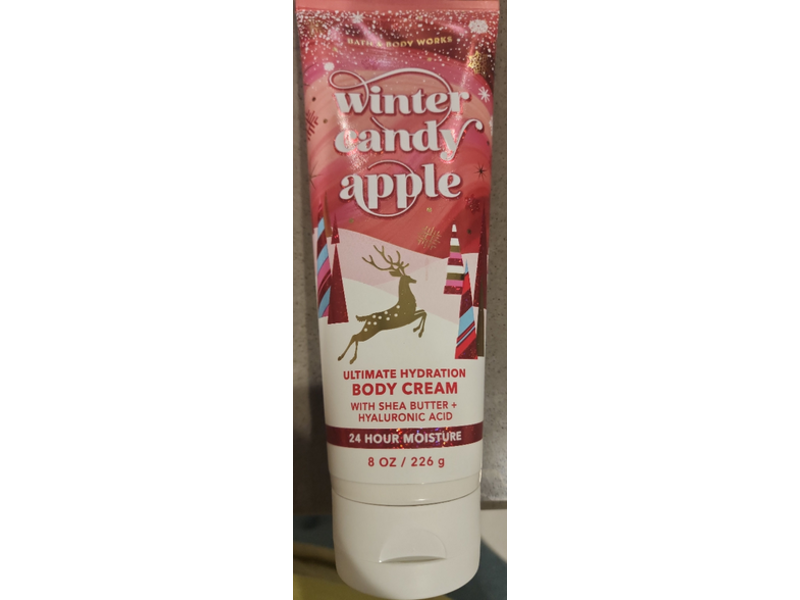 Bath & Body Works Winter Candy Apple Body Cream, 8 oz/226 g