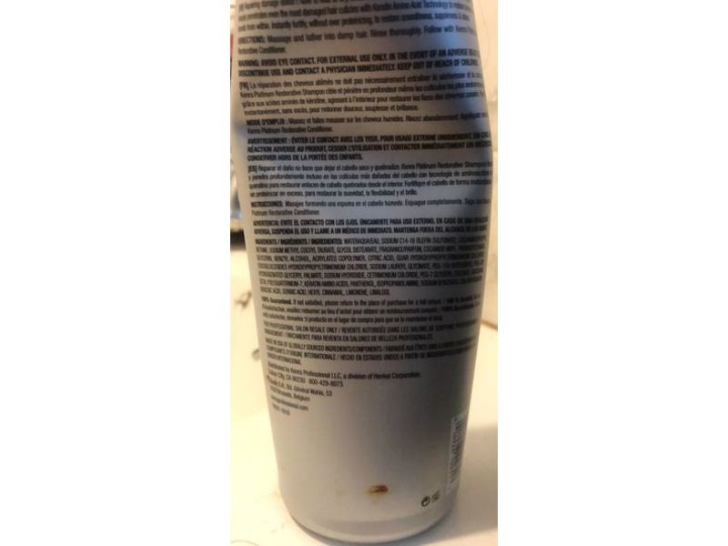 Kenra Professional Restorative Shampoo, Platinum, 31.5 fl oz/932 mL