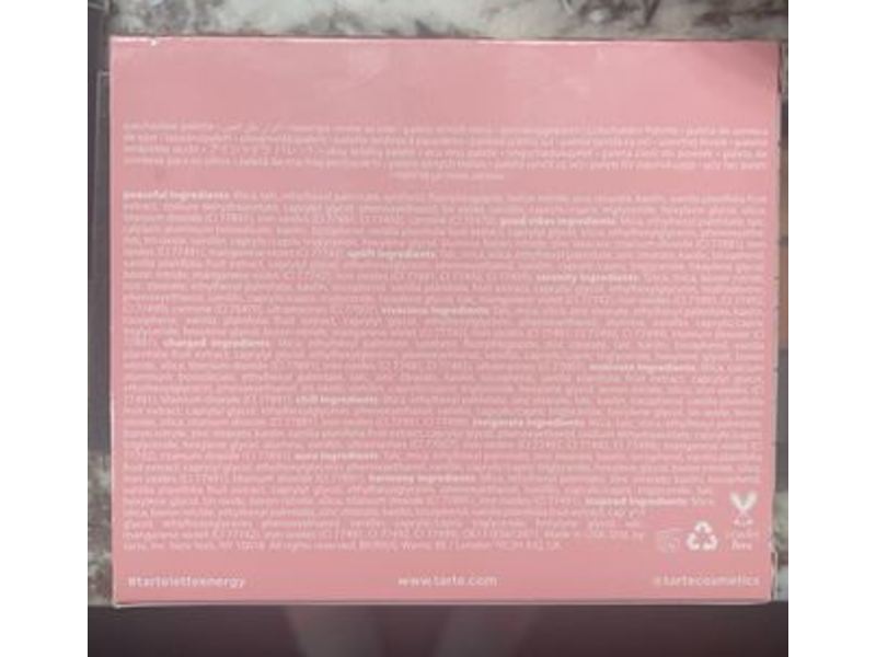 Tarte Tartelette Energy Amazonian Clay Eyeshadow Palette, 0.053 oz/1.5 g