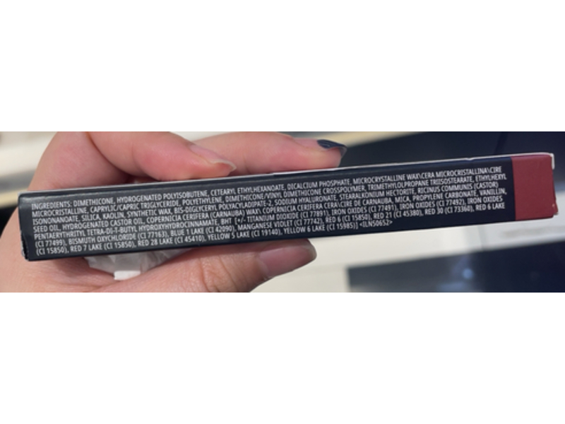 M.A.C Powder Kiss Velvet Blur Slim Lipstick, Rose Mary, 0.07 oz/2 g