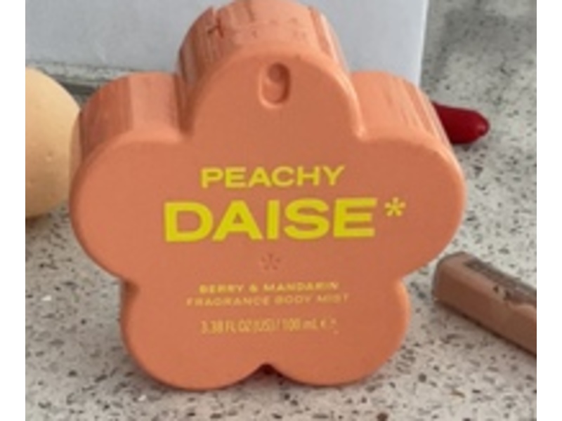 Daise Fragrance Body Mist, Peachy Berry & Mandarin, 3.38 fl oz/100 mL
